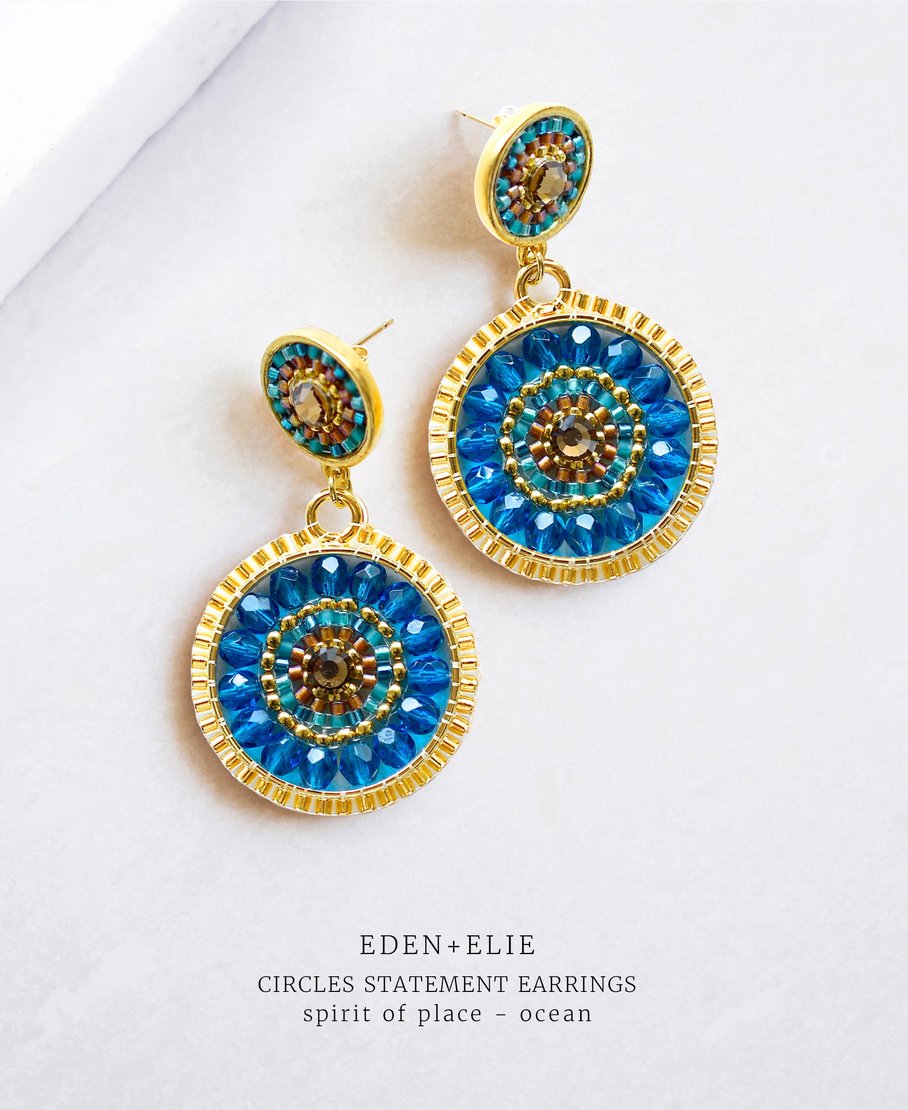 Double Circle Earrings Collection