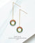 EDEN + ELIE Celestia Circle Threader Earrings - Halley