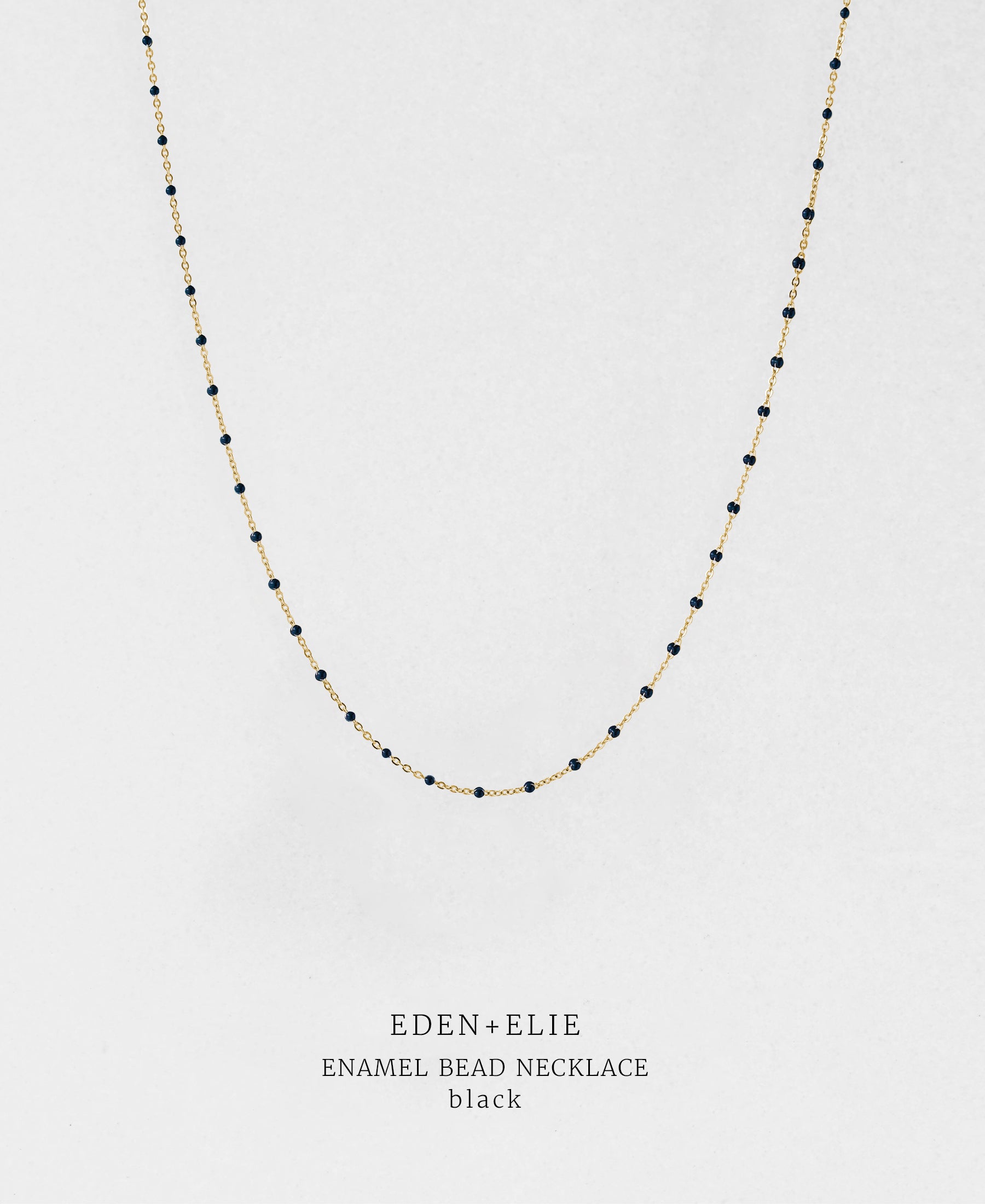 EDEN + ELIE Enamel Bead Necklace