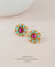 EDEN + ELIE gold plated jewelry Andromeda stud earrings - florence