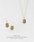 Drop Earrings + Drop Pendant Necklace Set - Spirit of Place City Glow