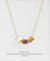 EDEN + ELIE Modern Peranakan adjustable length necklace - amethyst
